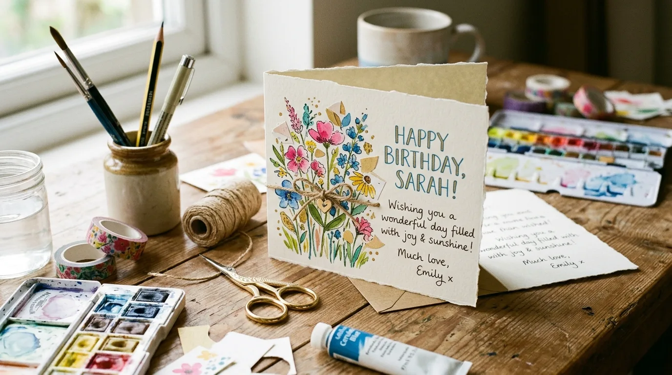 Handmade Greeting Card for 10 cheap last-minute gift ideas everyone will love